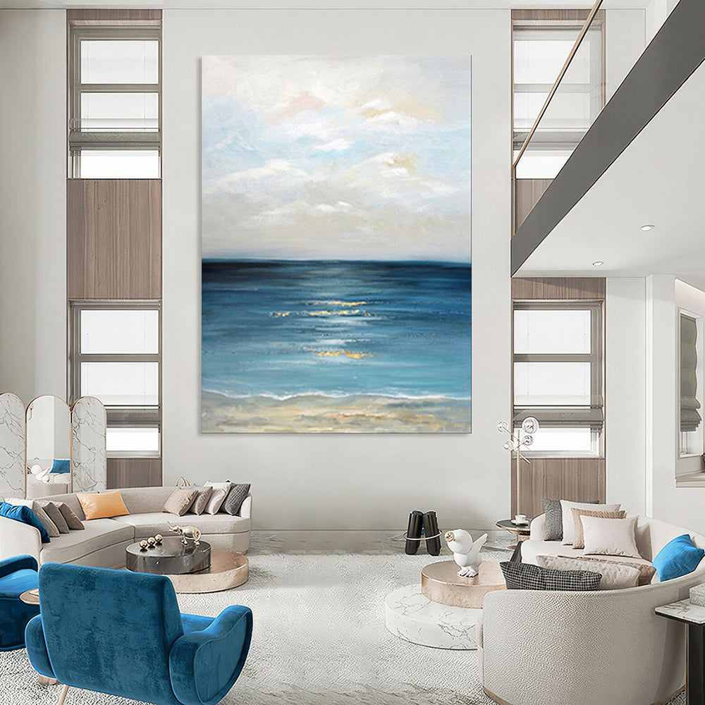 evening sea landscape seaside design 3